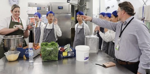 Catering in The School Kitchen